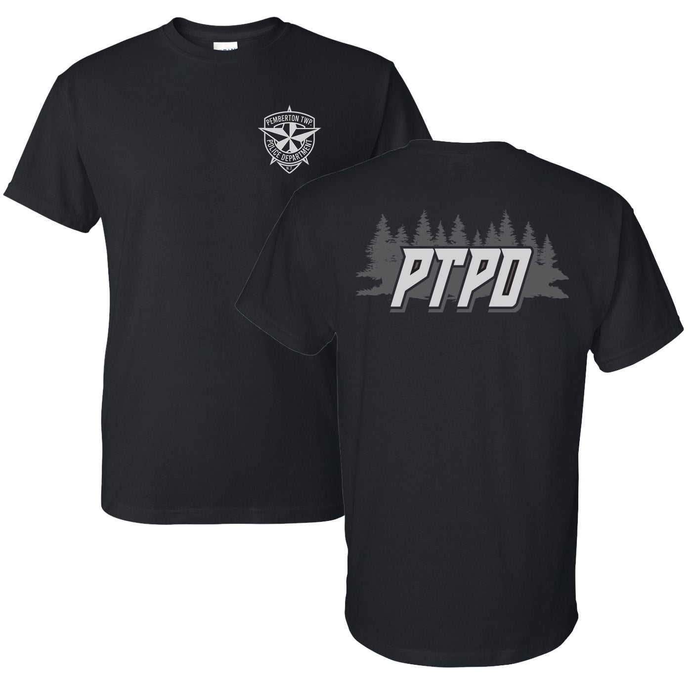 Gildan DryBlend TShirt - Pemberton TWP Police - Pines