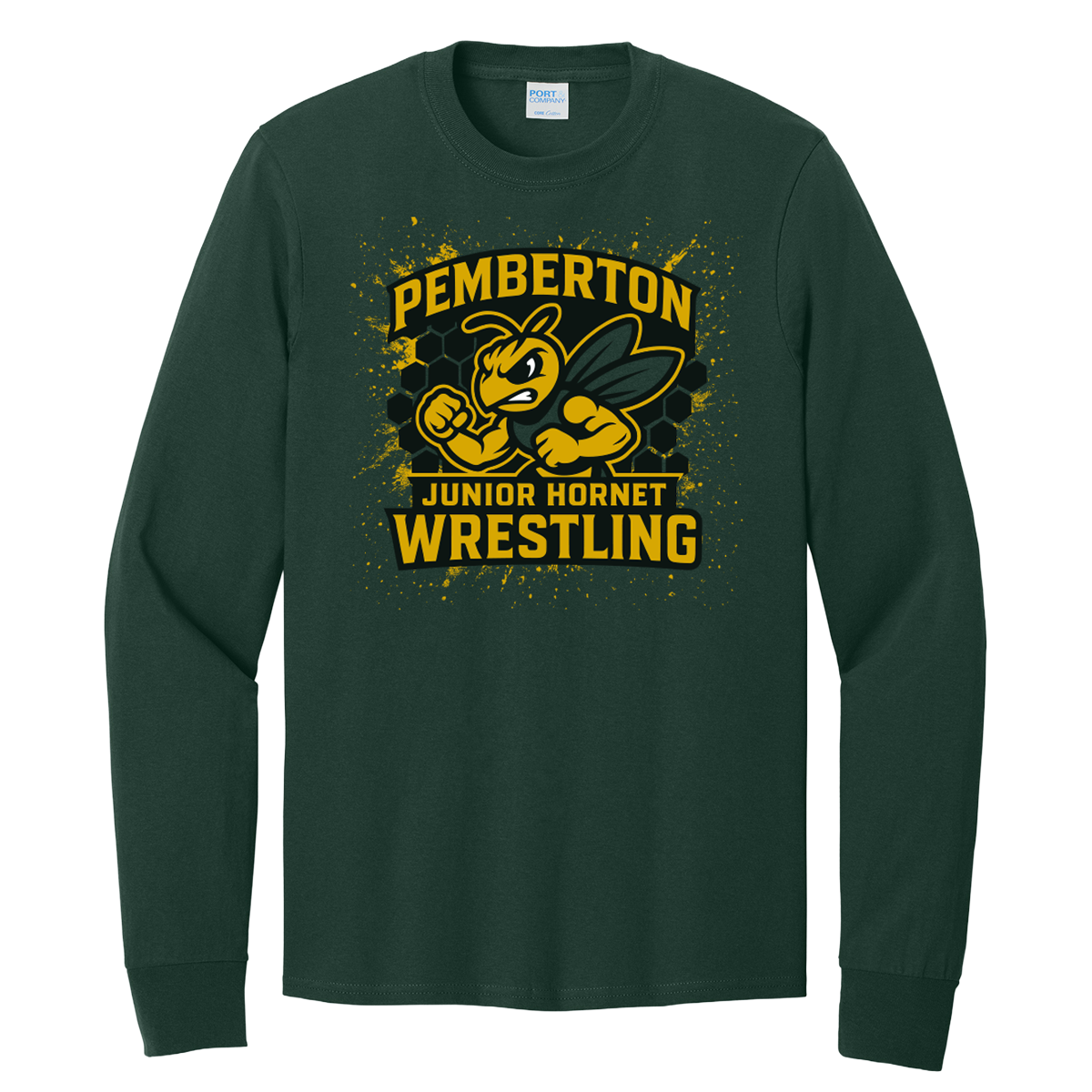 Longsleeve TShirt - Pemberton Jr Hornet Wrestling
