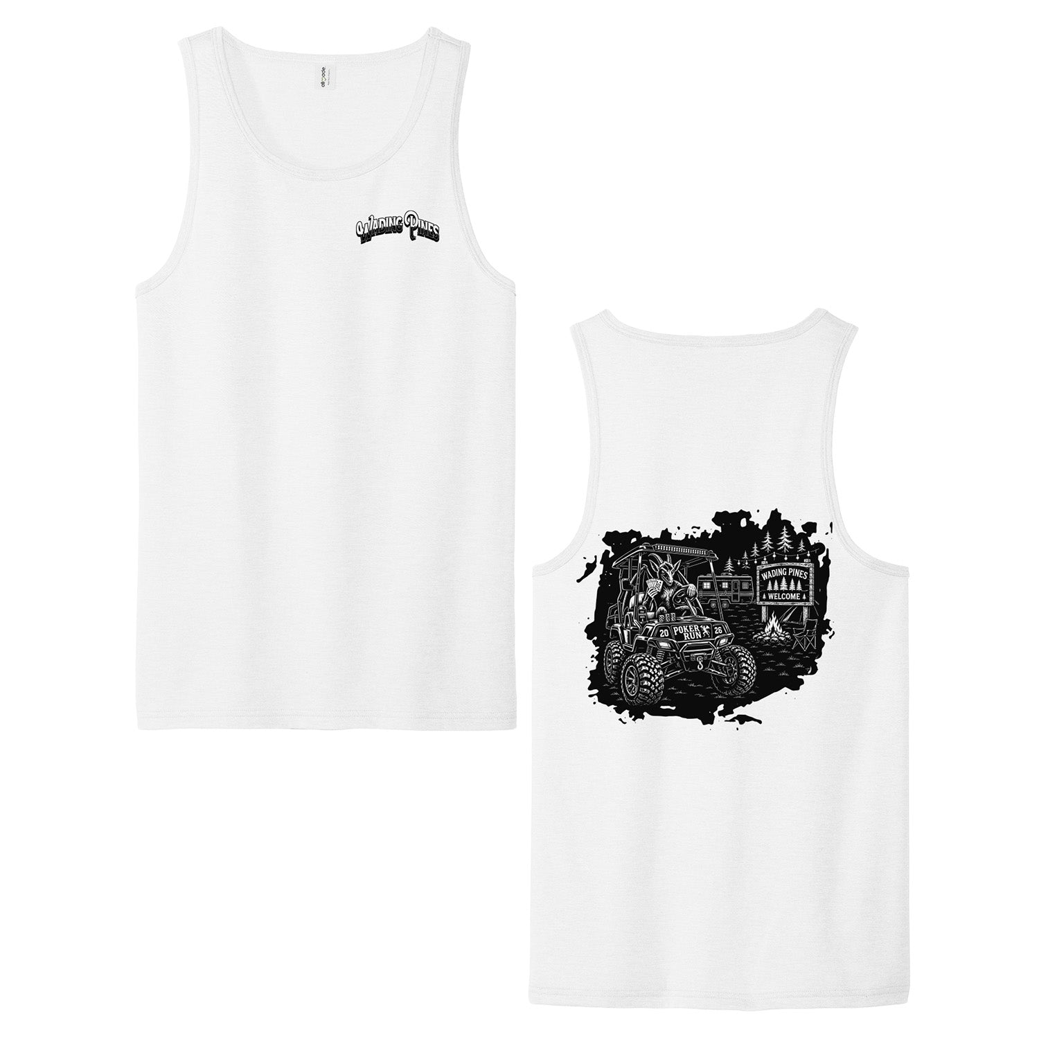 Wading Pines 2026 - Tank Top - White