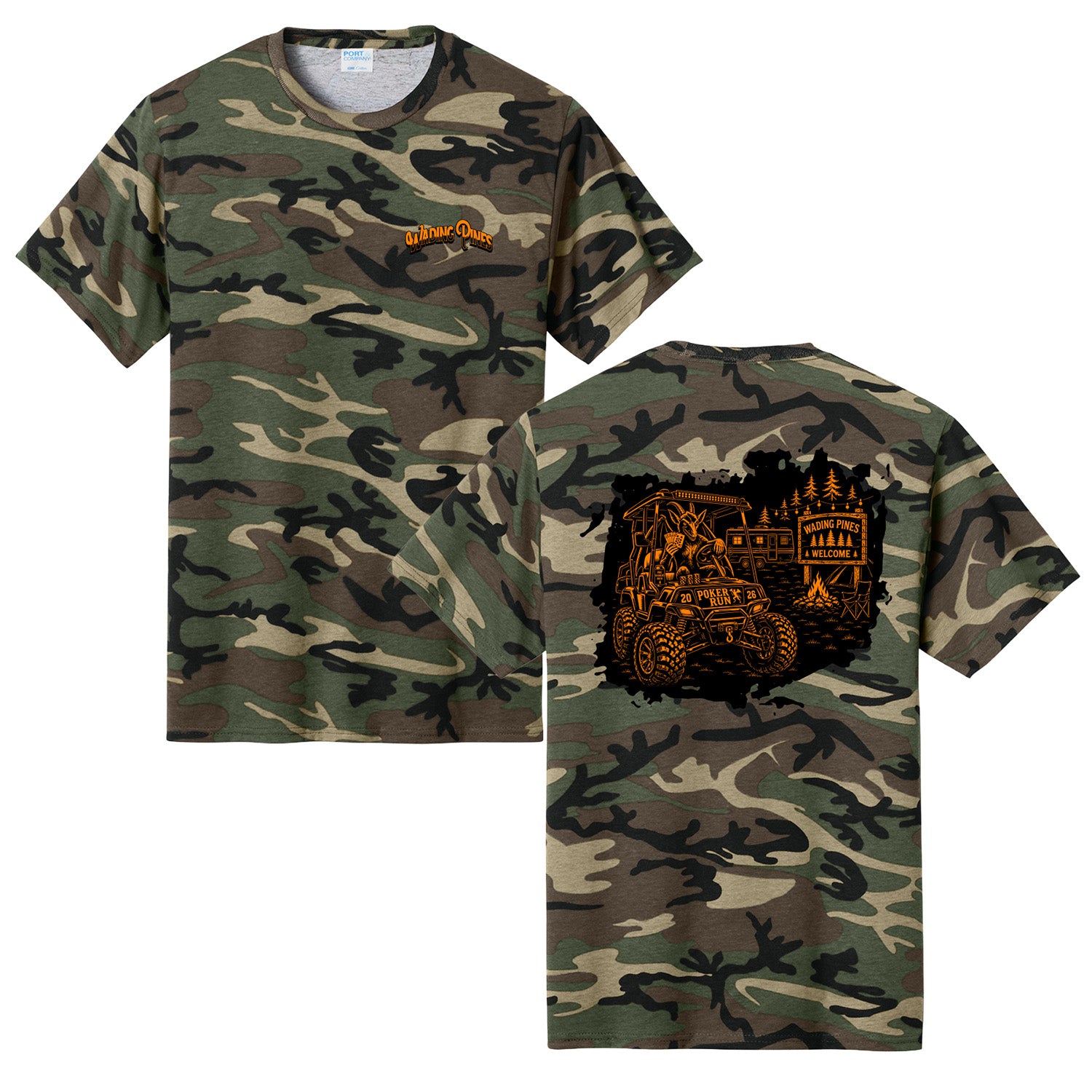 Wading Pines 2026 - TShirt - Military Camo